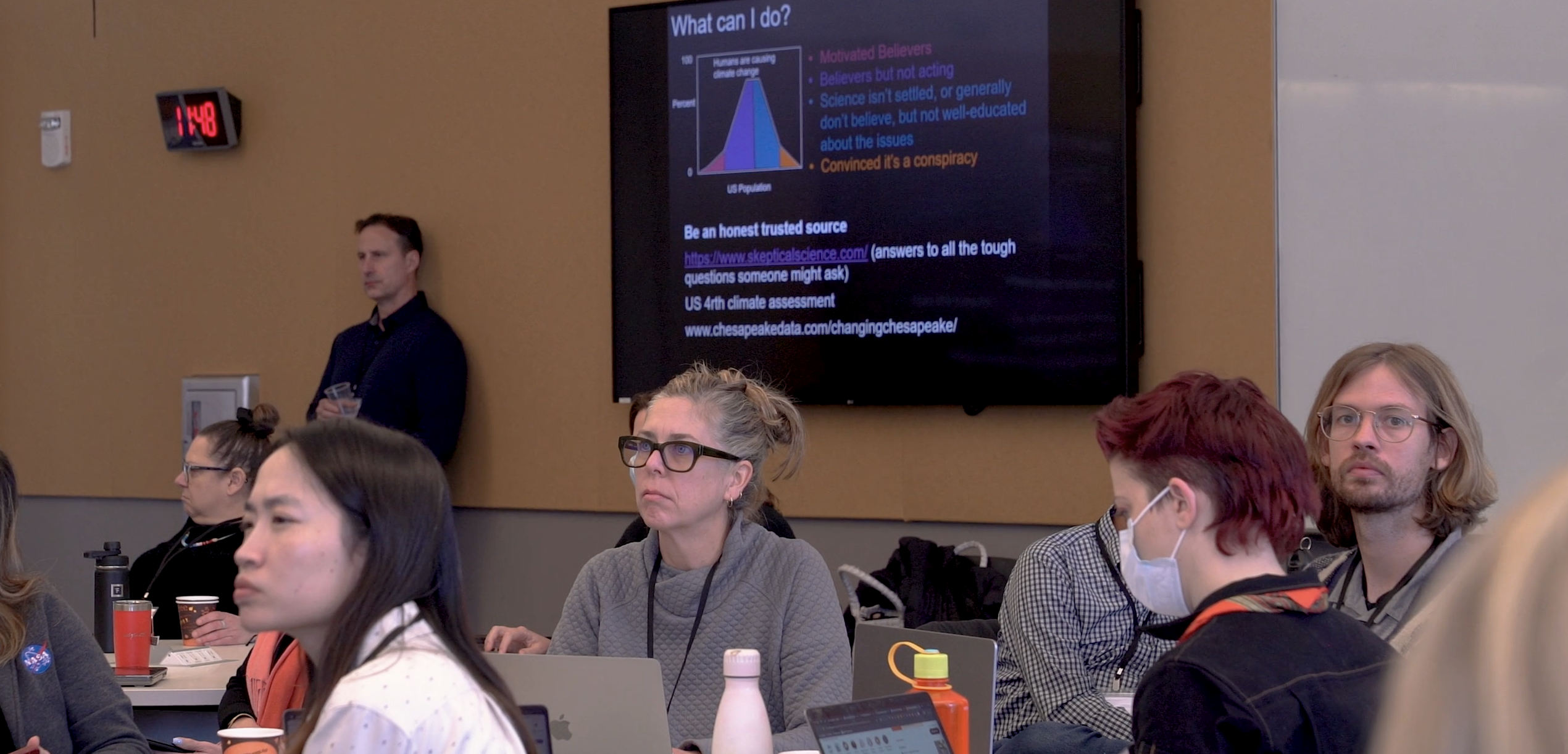 Researcher in polar environment